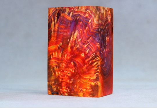 Stabilized Maple Burl Wood Mod Block